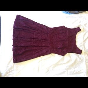 Maroon Dress